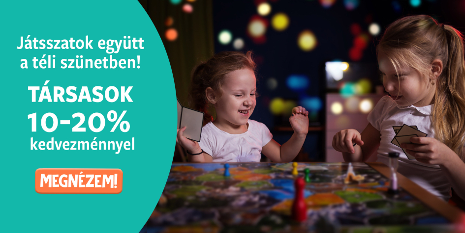 Válogass társasokat akár 10-20% kedvezménnyel!